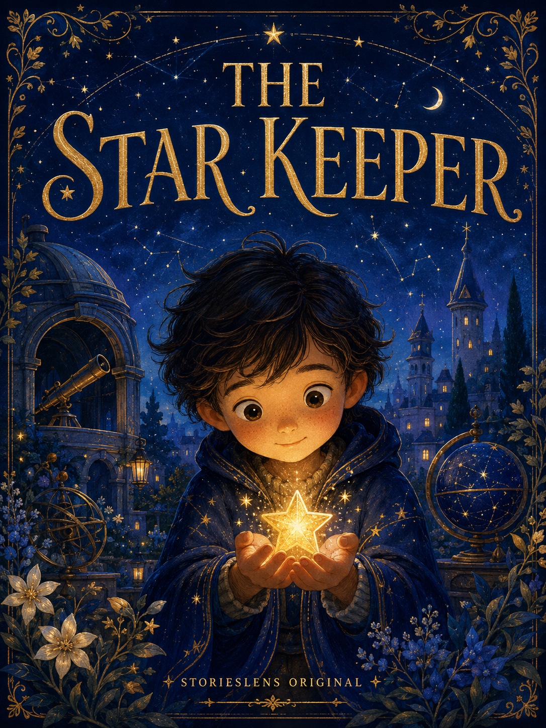 Illustrated cover of The Star Keeper